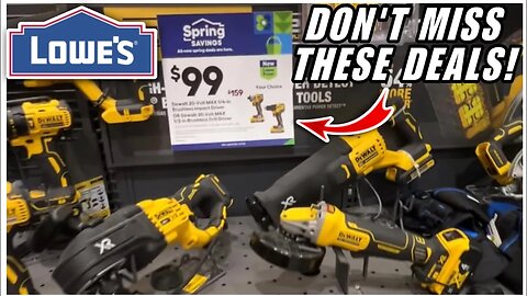 LOWE’S DEALS You Don’t Want To Miss!