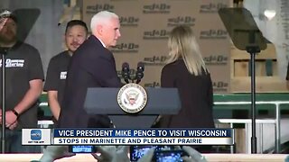 Vice President Mike Pence to Land in Michigan ahead of his visit to Wisconsin