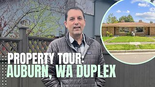 Investment Property Tours | Auburn, Wa Duplex