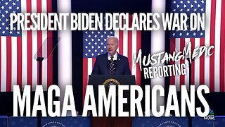 War on MAGA (Part 1) President Joe Bides's Speech January 6 J6 People Beware!