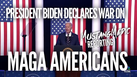War on MAGA (Part 1) President Joe Bides's Speech January 6 J6 People Beware!