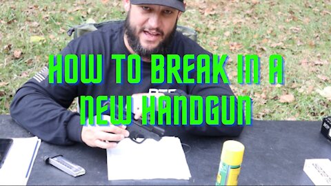 How to Break In a New Handgun