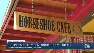 Arizona businesses defy Governor Ducey's order