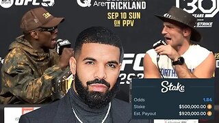 Drake Bets Sean Strickland vs Israel Adesanya UFC & Izzy Reacts