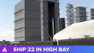 SpaceX Starship 22 built at Production Site BTS Raw Footage Starbase, Texas [2-18-2022]