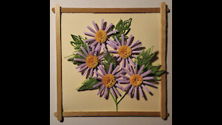 How to make asters with quilling