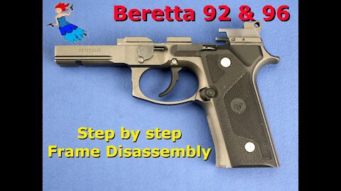 Beretta 92 96 M9 Frame Disassembly