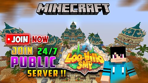 🔴MINECRAFT SURVIVAL SMP 24/7 JAVA/ PE SERVER MINECRAFT LIVE |💜20 #minecraft #minecraftlive