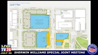 City expresses concerns over Sherwin-Williams HQ proposal