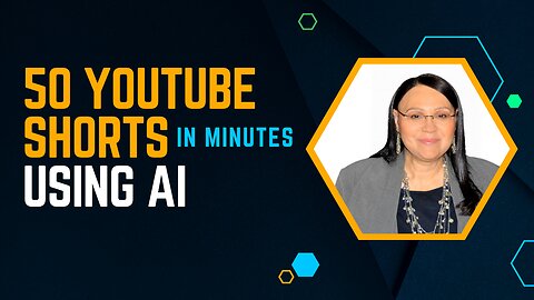 50 YouTube Shorts in MINUTES Using AI ChatGPT & Canva