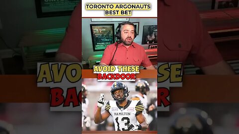 Get Ready for a CFL Winning Bet Tonight with the Argonauts. Andy Lang breaks it down for you.