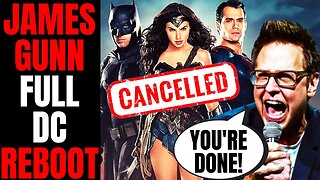 James Gunn CONFIRMS Massive DC REBOOT! | Henry Cavill Officially DONE, Gunn Writing Young Superman