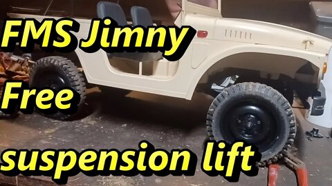 FMS Suzuki Jimny ( Part 2) free suspension lift mod