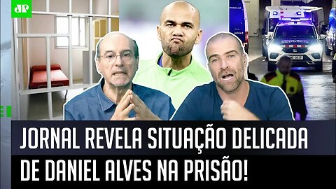 "Gente, o Daniel Alves TÁ MUITO ABATIDO e FAZENDO GREVE DE FOME na PRISÃO porque..." NOVAS NOTÍCIAS!