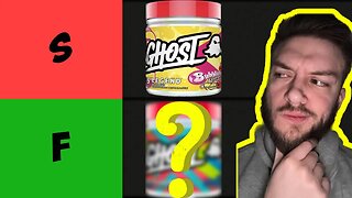 Ranking Ghost Legend Flavors on a Tier List