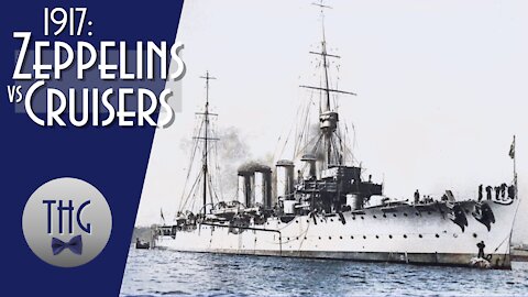 Cruisers vs Zeppelin: HMAS Sydney and HMS Dublin vs L 43, 1917
