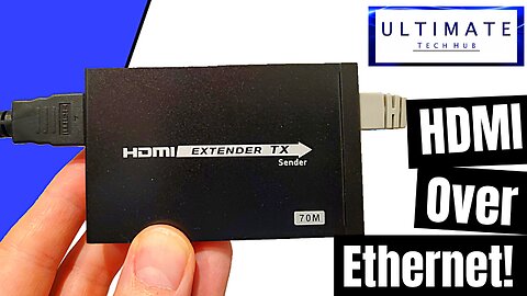 INSTALLING HDMI OVER ETHERNET - HOW TO