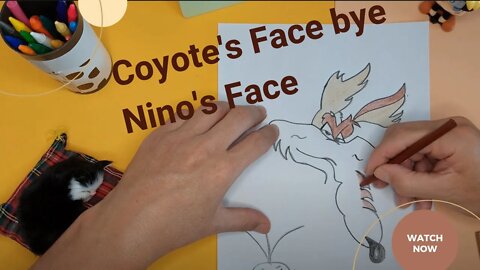 How to draw "coyote's face"....