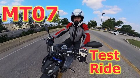 CB300R Rider on an Yamaha MT07 Test Ride - Without the rain this time