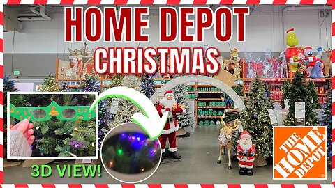 HOME DEPOT CHRISTMAS 2022 | SO MANY NEW ITEMS | Store Walk Thru| Plus Demonstration #homedepot