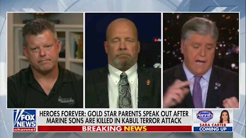 Two Gold Star Fathers who lost their sons in Afghanistan went on Hannity tonight.