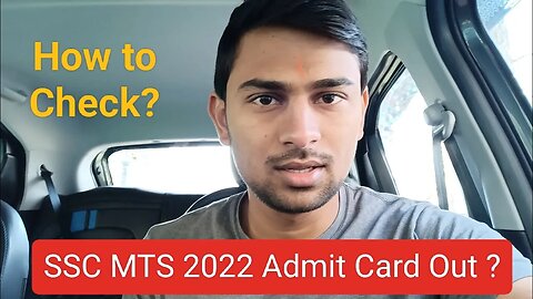SSC MTS 2022 Admit Card Release Date?? Exam Date? #ssc #sscmts2022 #admitcard