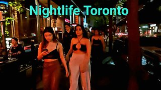 Fun Nightlife Downtown Toronto Canada 🇨🇦