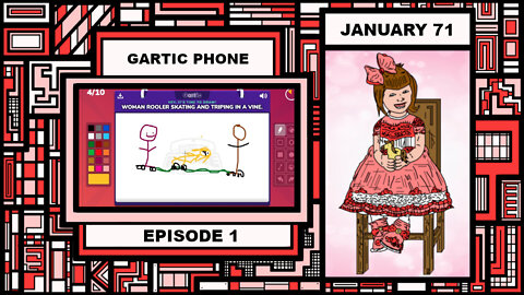 I DREW THE GREATEST DRAWINGS TO EVER EXIST!!! - GARTIC PHONE (EPISODE 1)