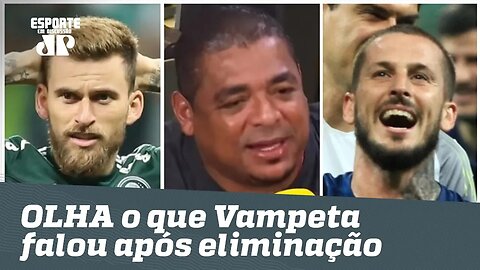 OLHA o que Vampeta falou após eliminação do Palmeiras na Libertadores!