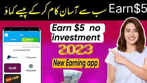 2023 best earning app 💫 Earn $5 without investment 🚀 Earn money online