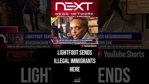 Lightfoot Sends Illegal Immigrants To Poor Neighborhoods #shorts