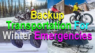 No. 913 – Back Up Transportation For Winter Emergencies