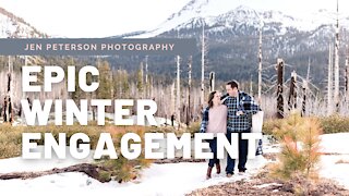 Epic Winter Engagement Session | NorCal Wedding Photographer