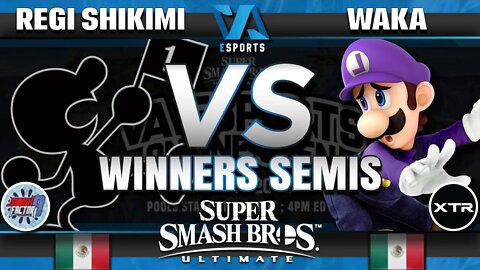 Regi Shikimi (Game & Watch) vs WaKa (Luigi) - Ultimate Winners Semi-Final - VA Esports Online Open