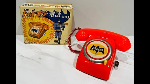 Holy Red Batphone! Batman!! ☎️🦇