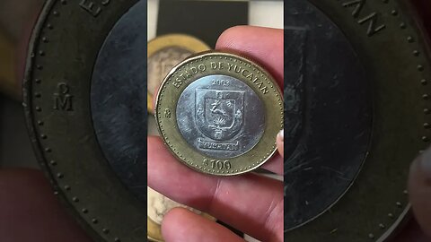 Amazing Yucatan Commemorative Coin, With Silver Content. #coin #coincollecting #coinsale #mexico