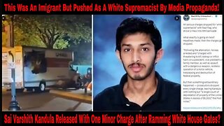 Sai Varshith Kandula Released With One Minor Charge After Ramming White House Gates?