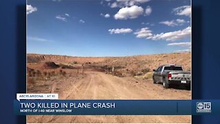 NCSO: 2 people dead after a plane crash near Winslow