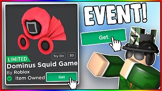 (⭐FREE!) HOW TO GET THE SQUID GAME DOMINUS ON ROBLOX!