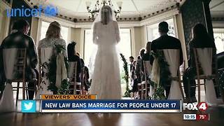 New law bans child marriage