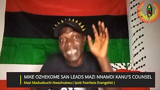 Prof. Mike Ozekhome SAN leads Mazi Nnamdi Kanu's counsel - Mazi Maduabuchi | June 21, 2023