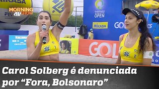 Jogadora que mandou um “Fora, Bolsonaro” poderá ser multada em 100 mil e ficar fora de torneios