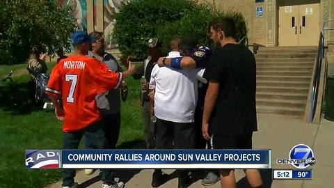 Community rallies around Sun Valley Projects one last time before homes are torn down