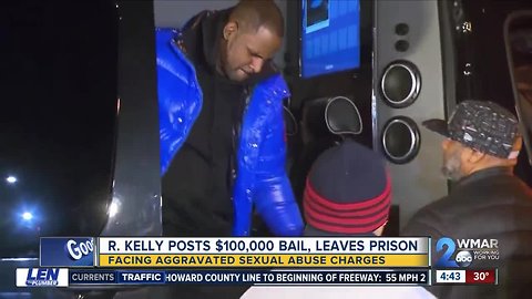 R. Kelly is out of jail after posting $100K bond