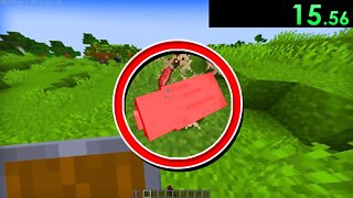 Speedrunning Random Mobs in Minecraft!