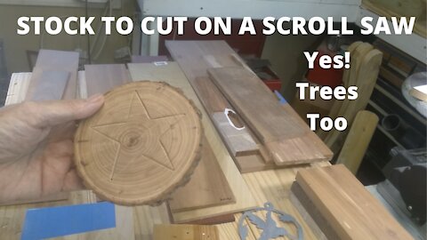 Stock For The Scroll Saw