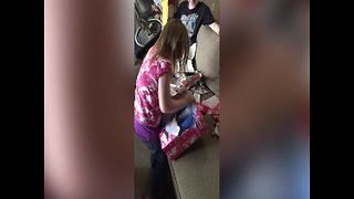 Little Girl has AMAZING Reaction to Christmas Gift