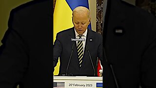 Joe Biden makes a surprise visit to Ukraine #joebiden #ukraine #worldwar3 #fyp #viral