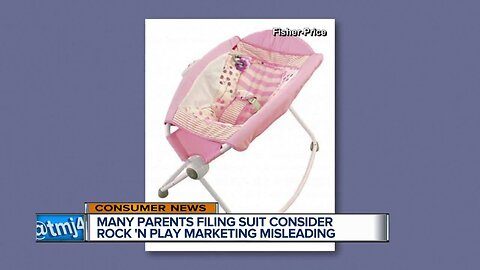 Many parents filing suit consider Rock 'N Play marketing misleading