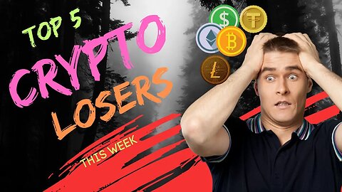 Uncovering the Biggest Cryptocurrency Losers of the Week!! Check out which crypto is in Bearish !!!
